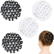 Cintura di Capelli Elegante a Perle - Cintura di Capelli all'Amido per Danza e Uso Professionale