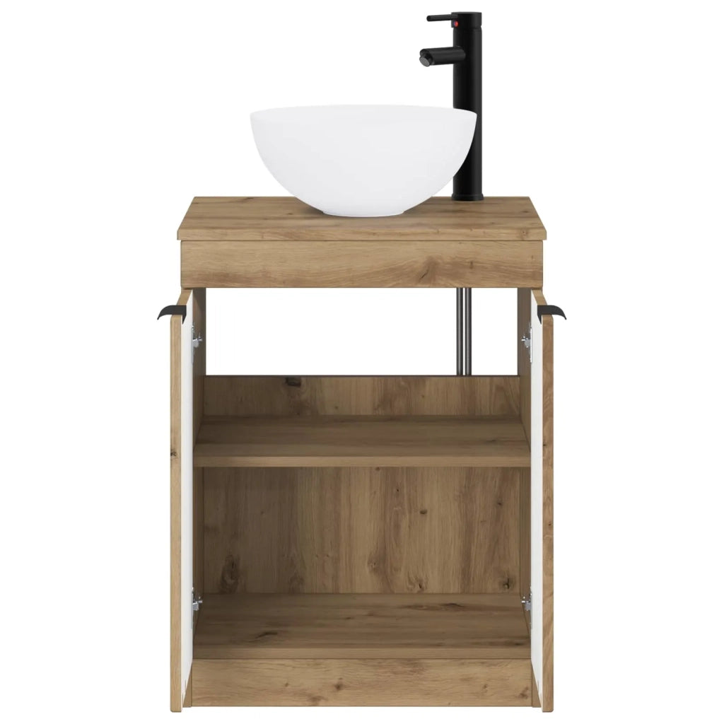 Set di mobili per il bagno Rovere Artigianale 3404213