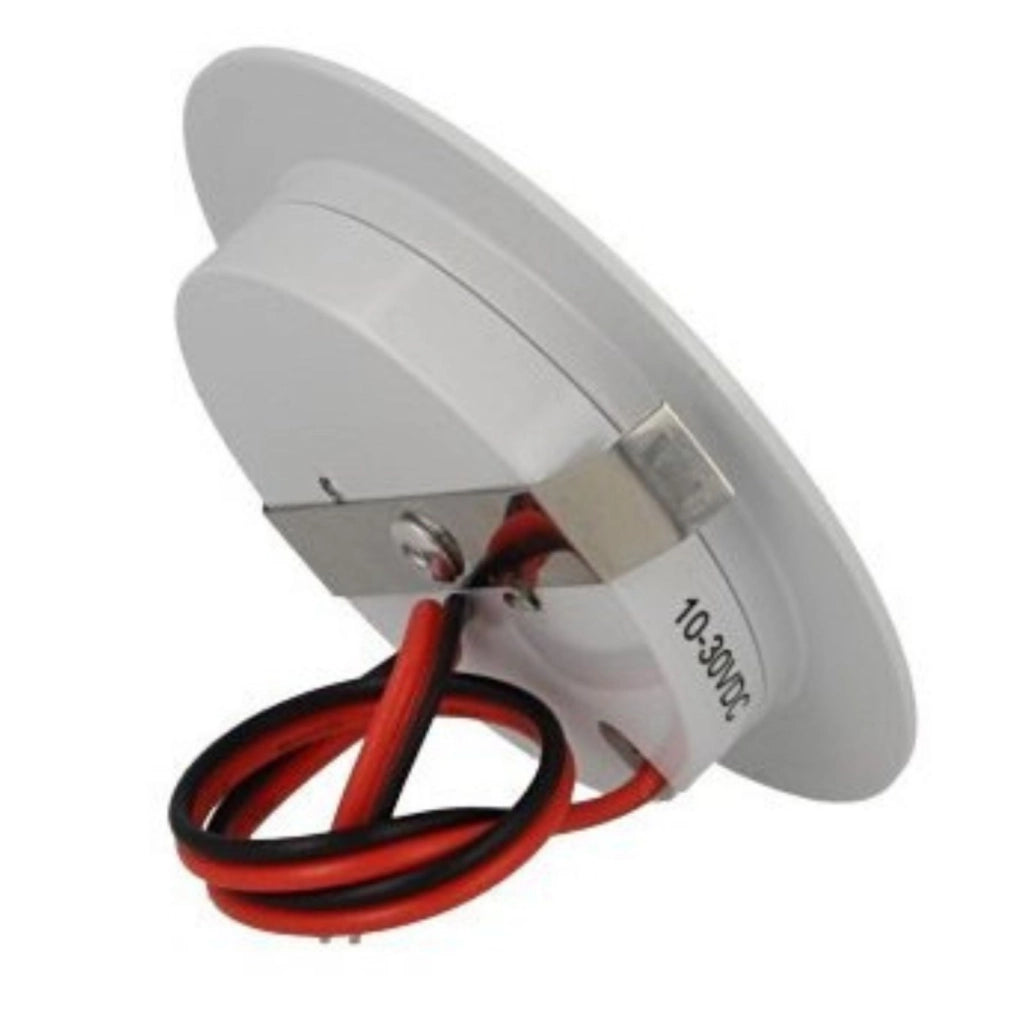 Mini Faretto Led Da Incasso Carcassa Bianca Rotondo 3W AC/DC 12V DC 24V Bianco Freddo Foro 50mm