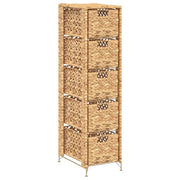 Armadietto Portaoggetti 5 Cesti 25,5x37x100 cm Giacinto d'Acqua  cod mxl 55680