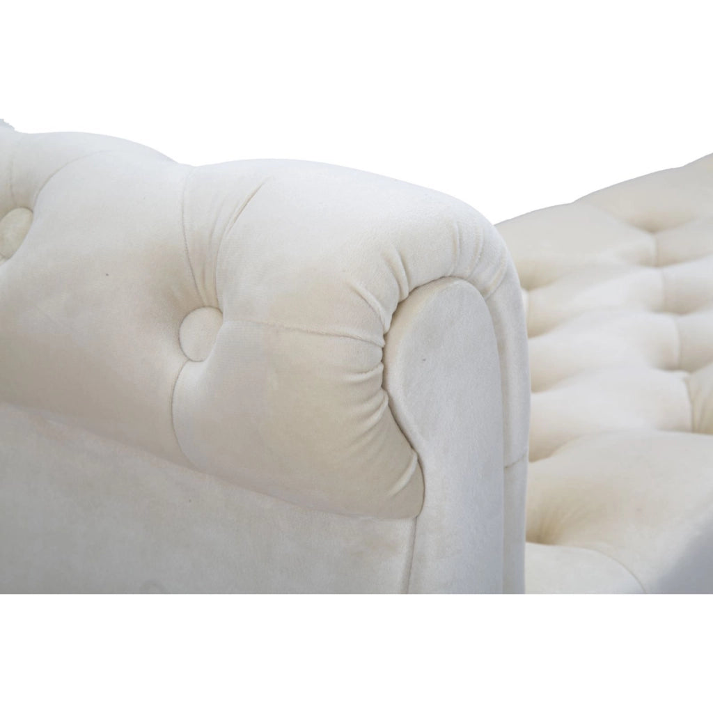 Panca VKH297, Beige, Legno, 120x40x60 cm