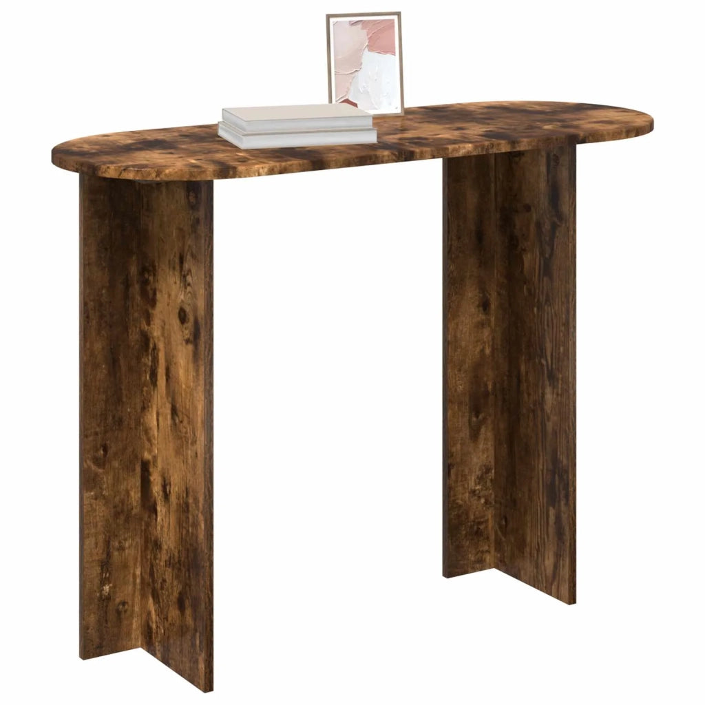 Tavolo consolle Rovere Fumo 100 x 39,5 x 75 cm