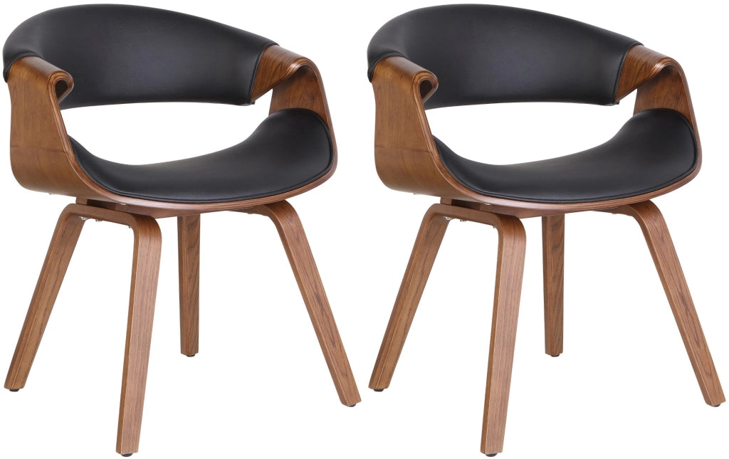 2er Set Esszimmerstuhl Foley Kunstleder
