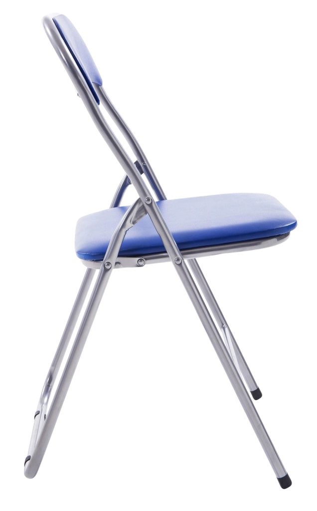 Sedia pieghevole Felix Blu/argento