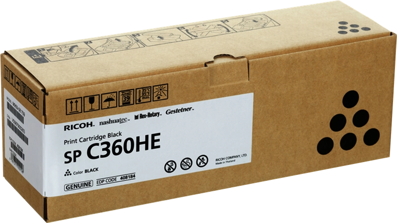 Ricoh 408184 cartuccia toner 1 pz Originale Nero