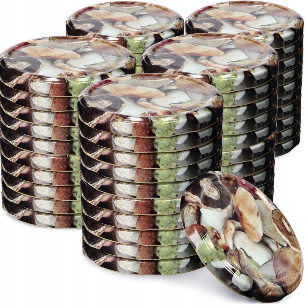 KADAX 50x Jar Caps Fi 82 Tappi per Barattoli Coperchi Conserva