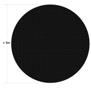Copertura a bolle rotonda ø 5 m Copertura solare per piscina in PE 400µ per riscaldamento piscina nera 16_0000313
