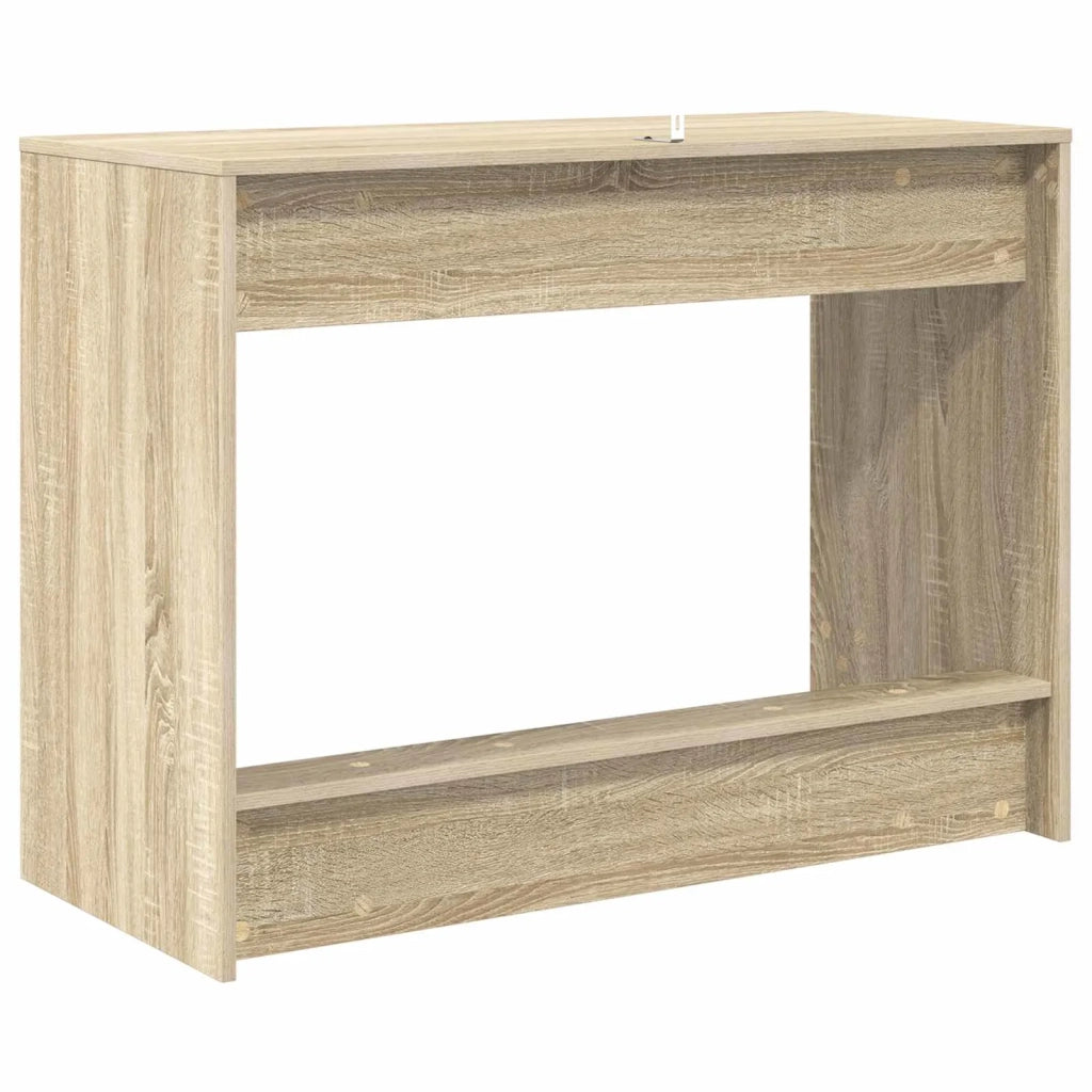 Scrivania Letto Rovere Sonoma Legno ingegnerizzato
