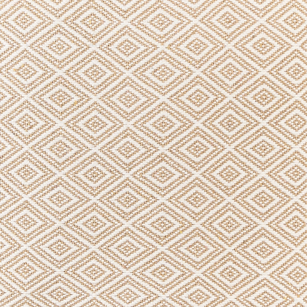 Set di 2 cuscini decorativi beige motivo geometrico 45 x 45 cm moderno boho Decor Accessori