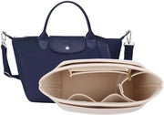 Organizzatore tas per portafoglio iniettabile per borsa a tracolla Longchamp Le Pliage Neo (beige, M)