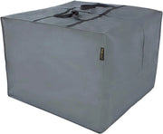 Tas di Stoccaggio per Cuscini da Giardino - 80 x 80 x 60 cm - Grigio - Impermeabile Protezione