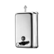 Distributore sapone liquido a parete 1200 ml in acciaio inox satinato