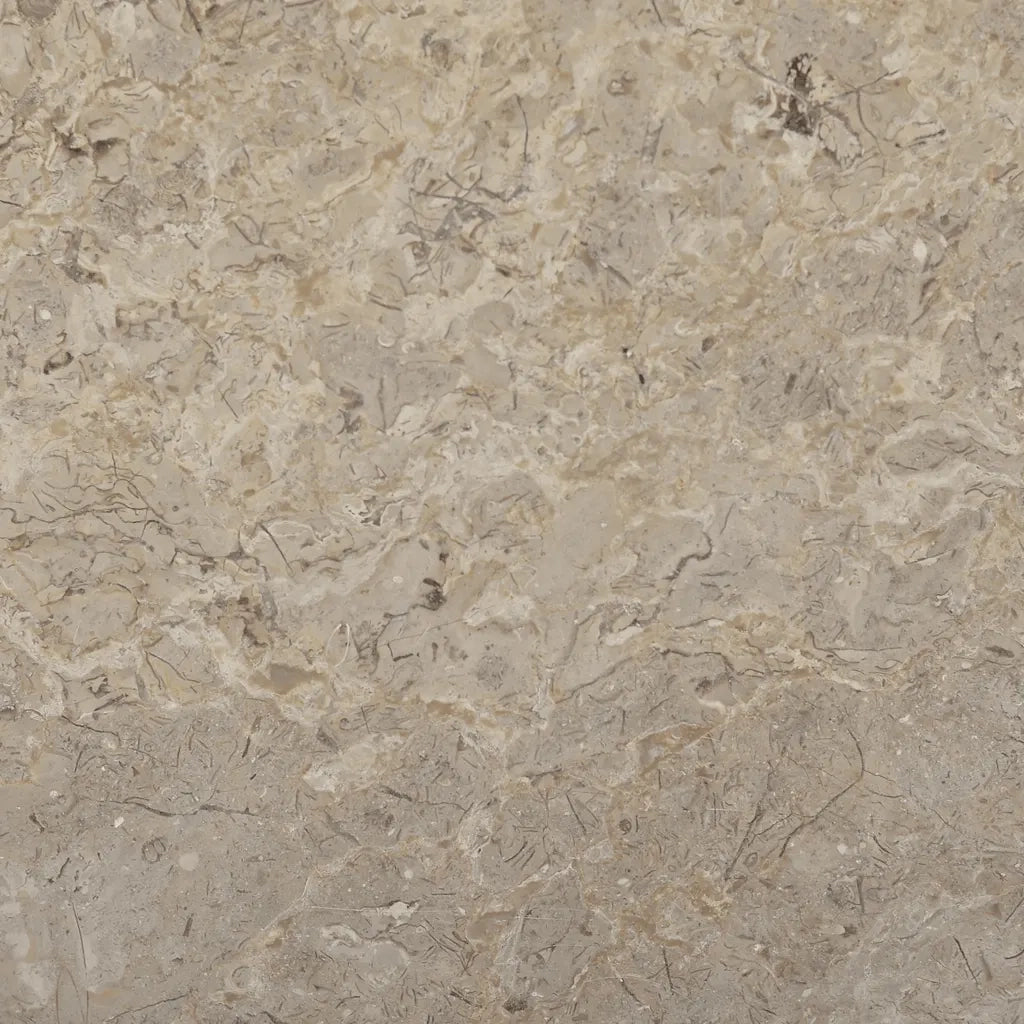 Piano per Tavolo Grigio Ã˜60x2,5 cm in Marmo cod mxl 60635