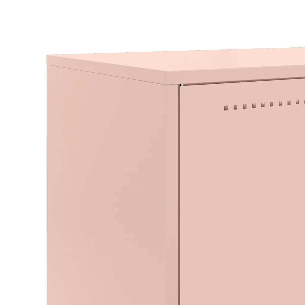 Credenza Rosa 68,5x38,5x123,5 in Acciaio