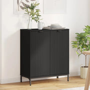 Credenza Nero 69,5 x 33 x 82 cm Legno multistrato 883425