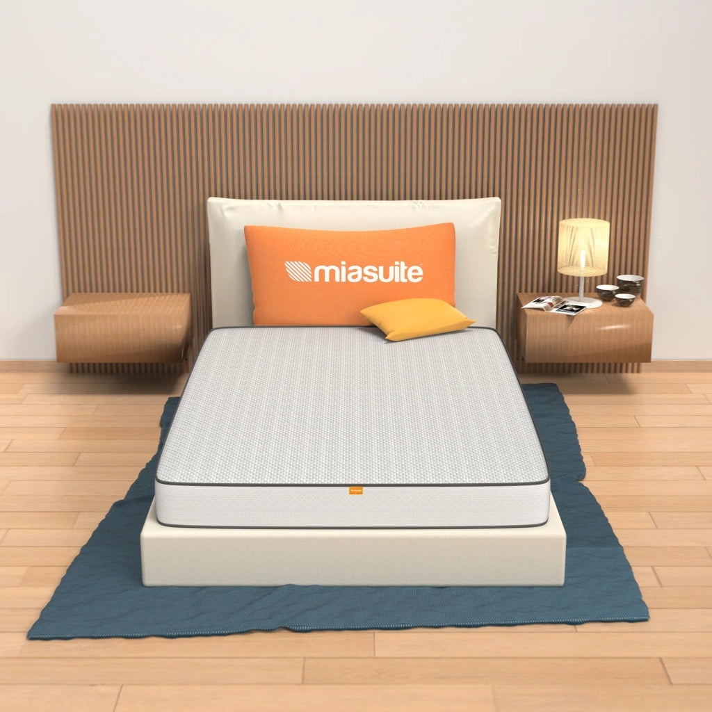 Materasso Matrimoniale Alla Francese 140x200, Alto 18 cm - Waterfoam, Anallergico, Antiacaro | Smart H18