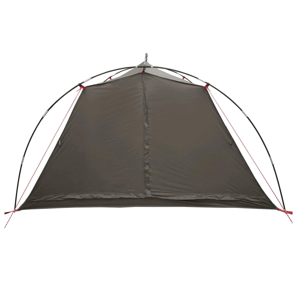 Tenda a tunnel Marrone e Grigio 4 persone 42019360