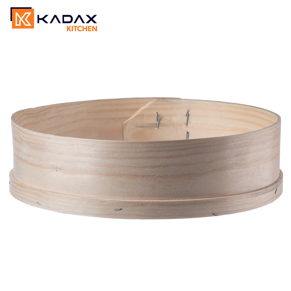 Setaccio in legno KADAX da 23 cm per farina, zucchero a velo, cucina