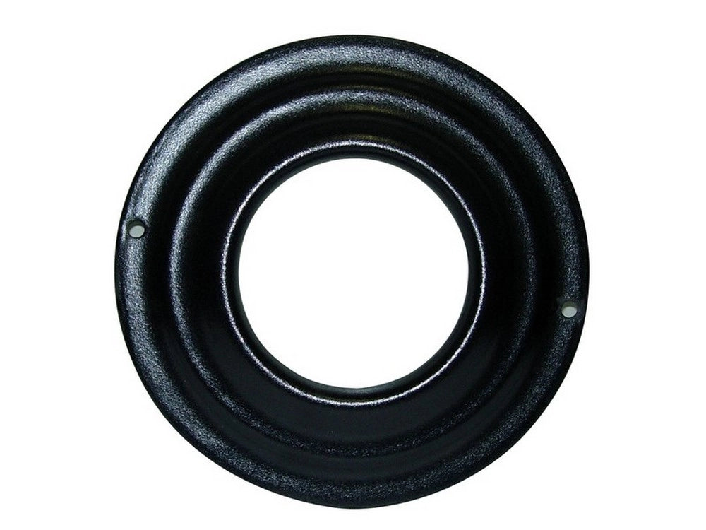 1pz rosone per tubi stufe a pellet col. nero opaco ï cm.  8 cod:ferx.vit24190