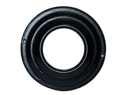 1pz rosone per tubi stufe a pellet col. nero opaco ï cm.  8 cod:ferx.vit24190