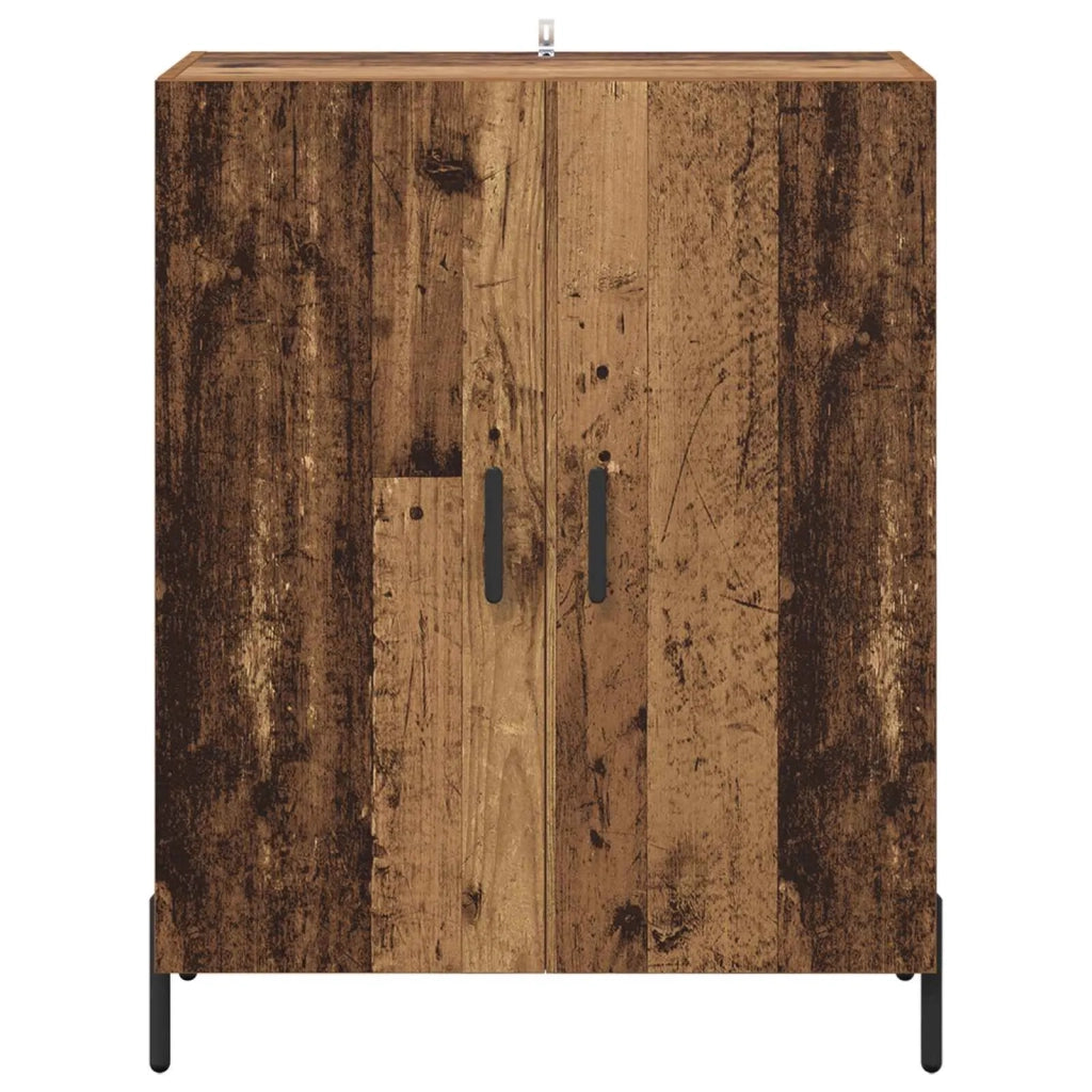 Credenza | Madia | Buffet da pranzo | Armadio da pranzo Legno vecchio 69,5 x 34 x 90 cm Legno multistrato