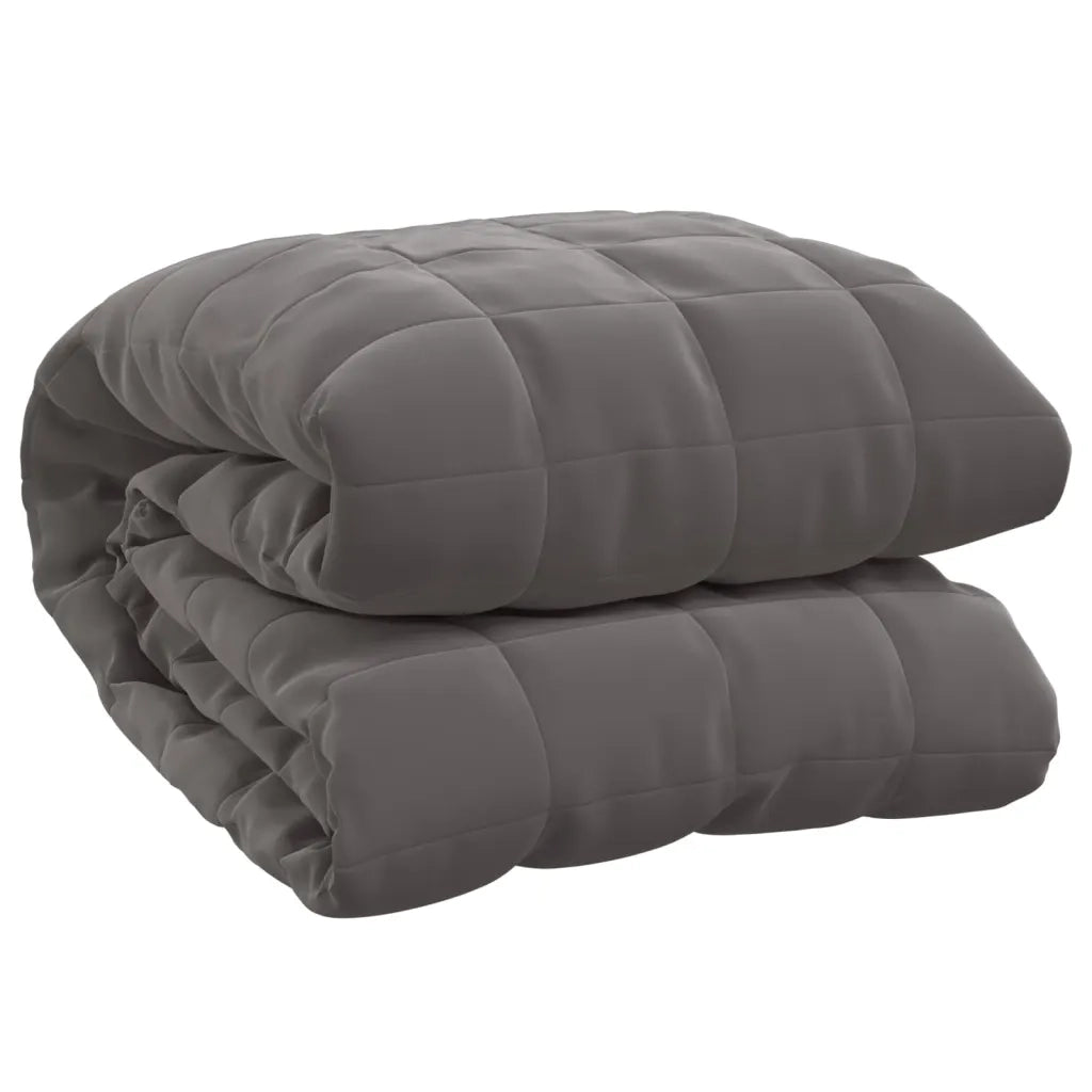 Coperta Ponderata Grigia 152x203 cm 7 kg Tessuto 3154837