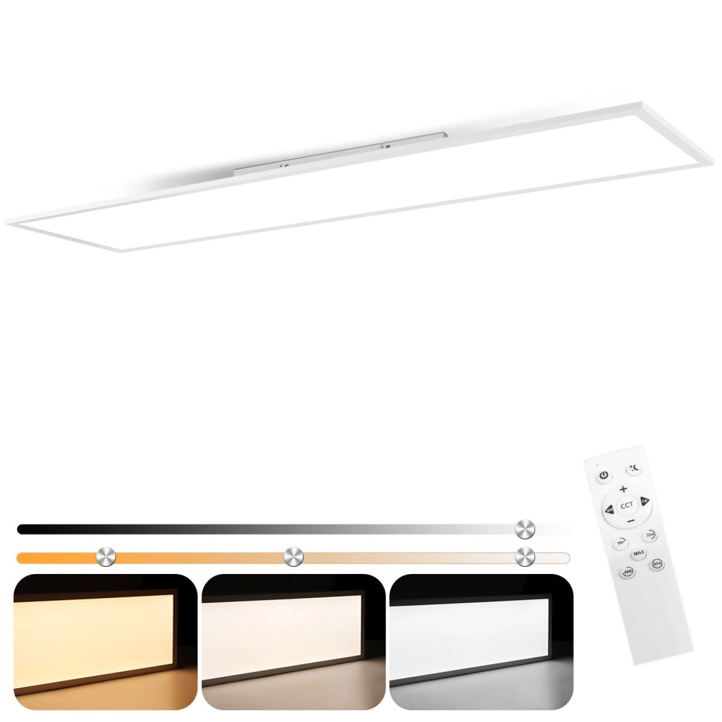 ZMH Lampada da soffitto plafoniera LED bianca dimmerabile telecomando per soggiorno ufficio