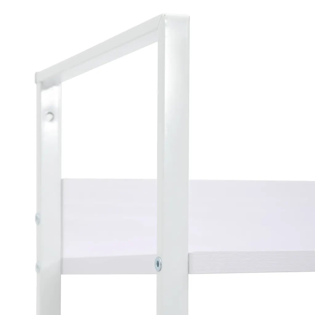 Scaffale Libri 5 Ripiani Bianco 60x27,6x158,5 Legno Multistrato 288228