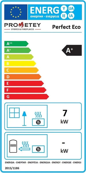 Stufa a legna, perfetta canna fumaria ecologica sinistra