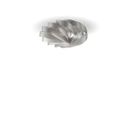 Plafoniera Moderna Flat Polilux ® Argento 3 Luci E27
