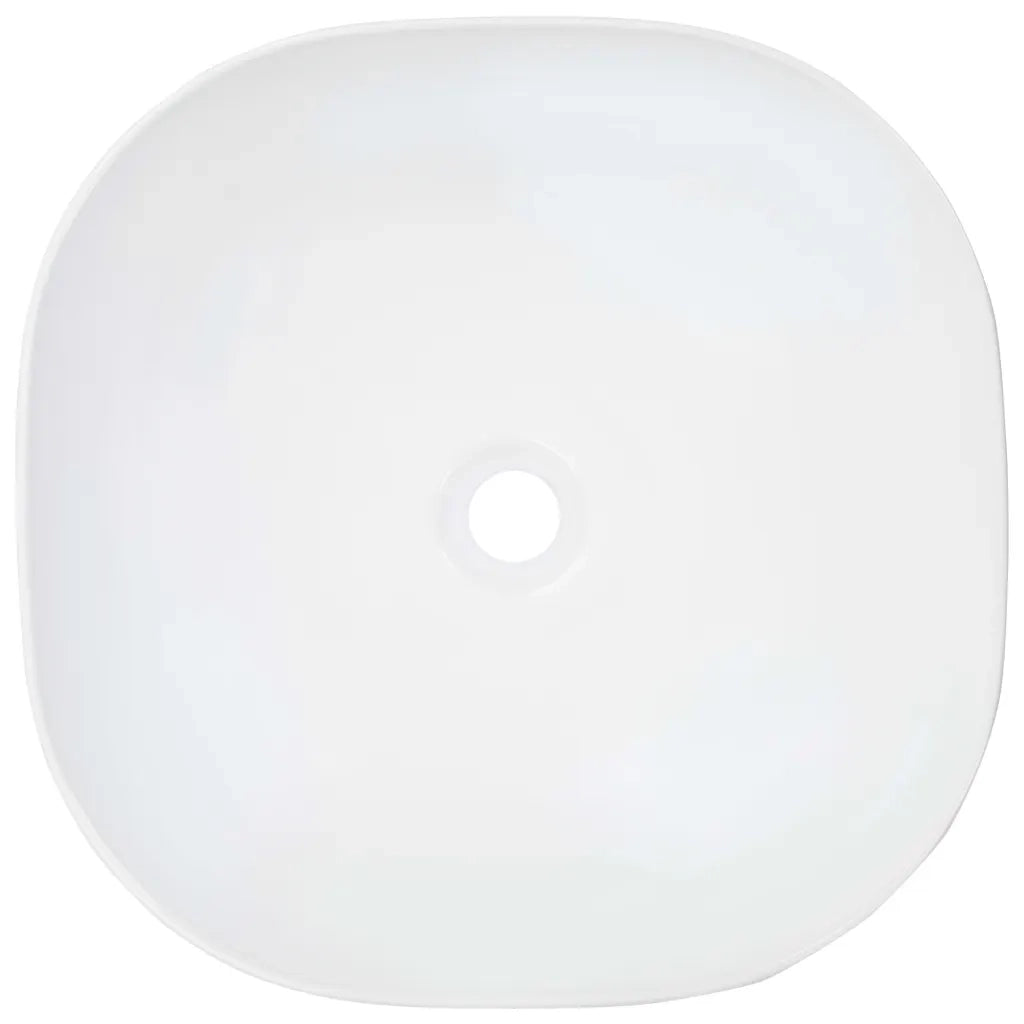 Lavandino 42,5x42,5x14,5 cm in Ceramica Bianco 143917