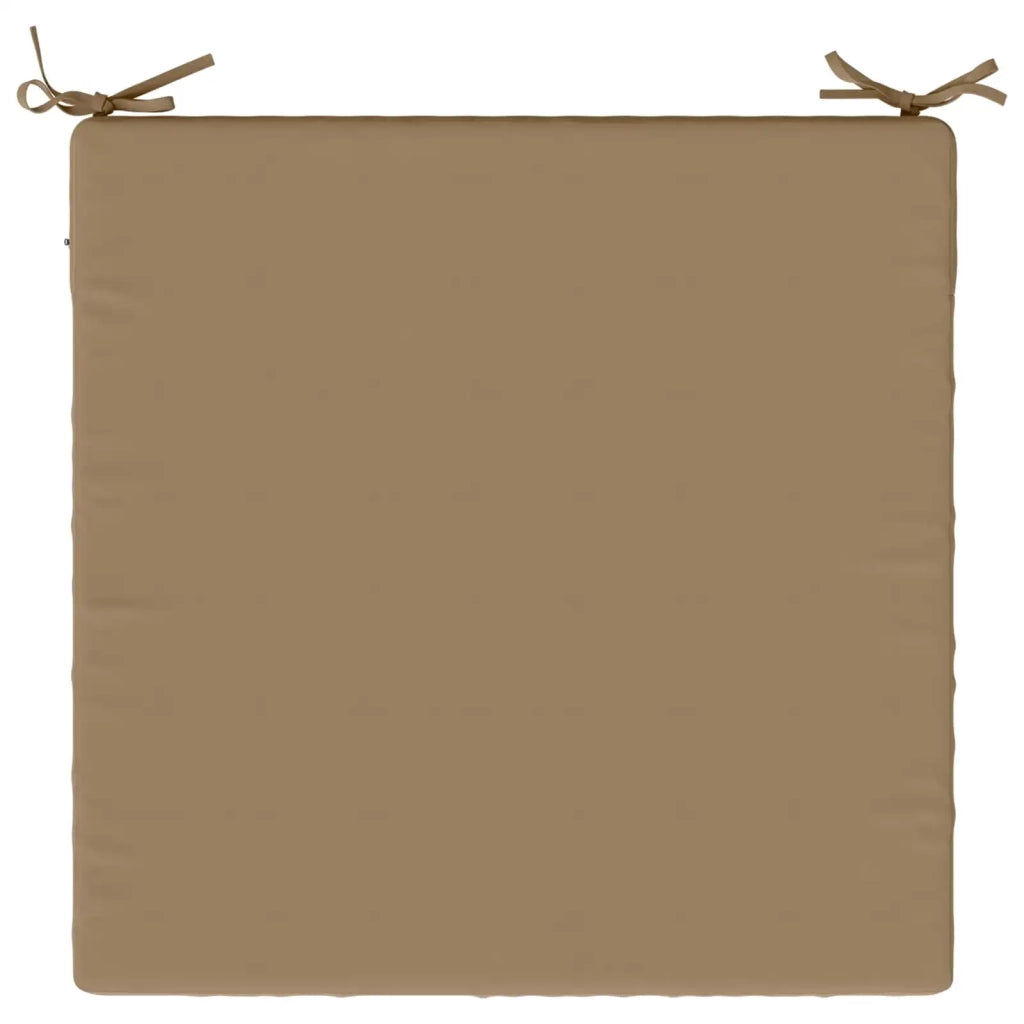 Cuscino per Sedia in Unico Pezzo SOEST 100% Poliestere Tortora 944869
