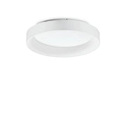 Plafoniera Moderna Ziggy Metallo Bianco Led 42W 3000K Luce Calda