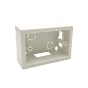 Scatola esterna 503 cassetta da parete 3 moduli posti bianco per prese elettriche compatibile con tutte le serie civili