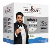Lollocaffè Box Cialde Amore Assoluto 44mm 100pz