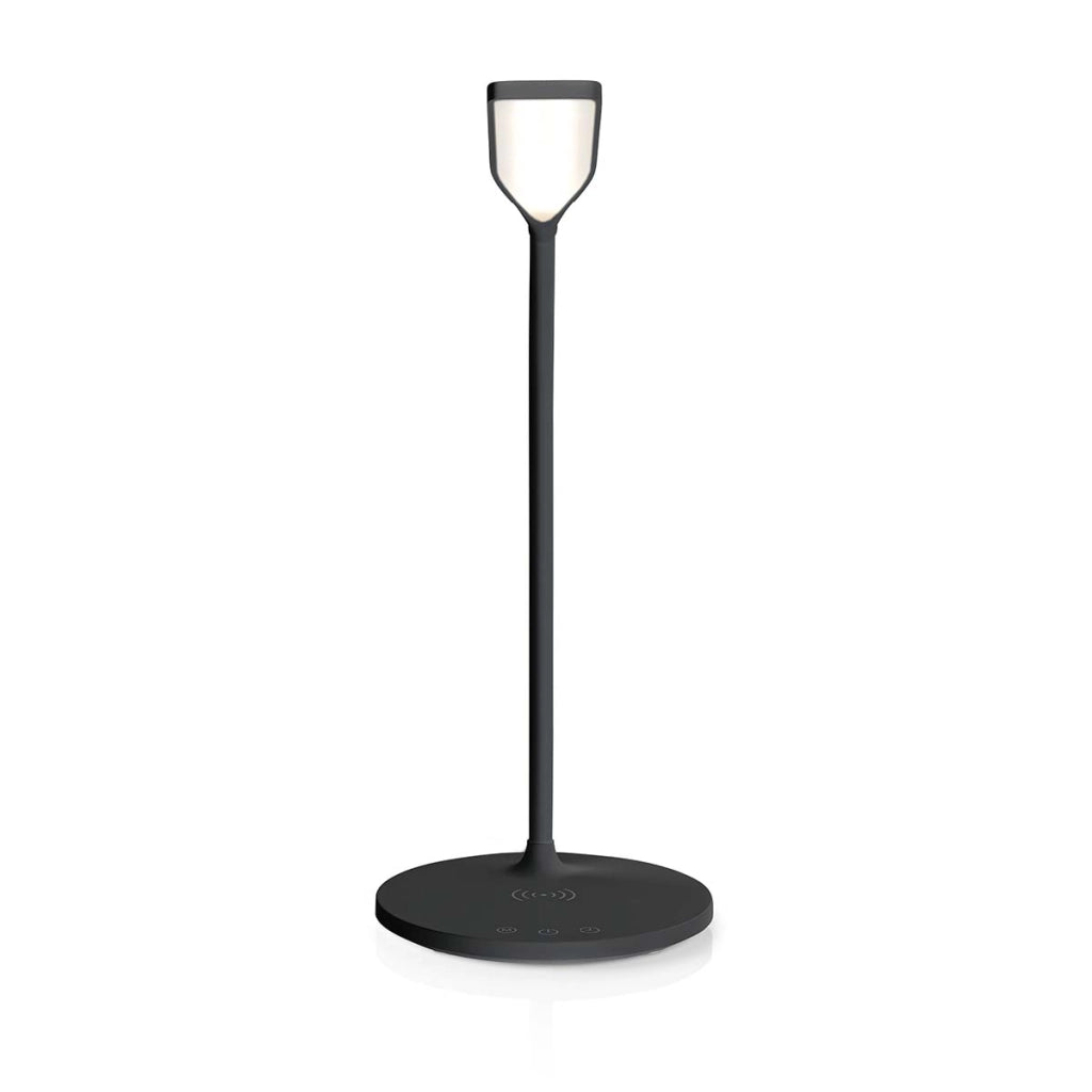 Lampada da scrivania a LED con dimmer e caricatore wireless 15 W Nero Nedis