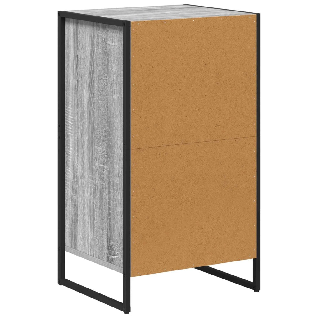 Credenza-Buffet-Armadio da cucina Grigio Sonoma 81 x 36 x 150.5 cm Legno multistrato