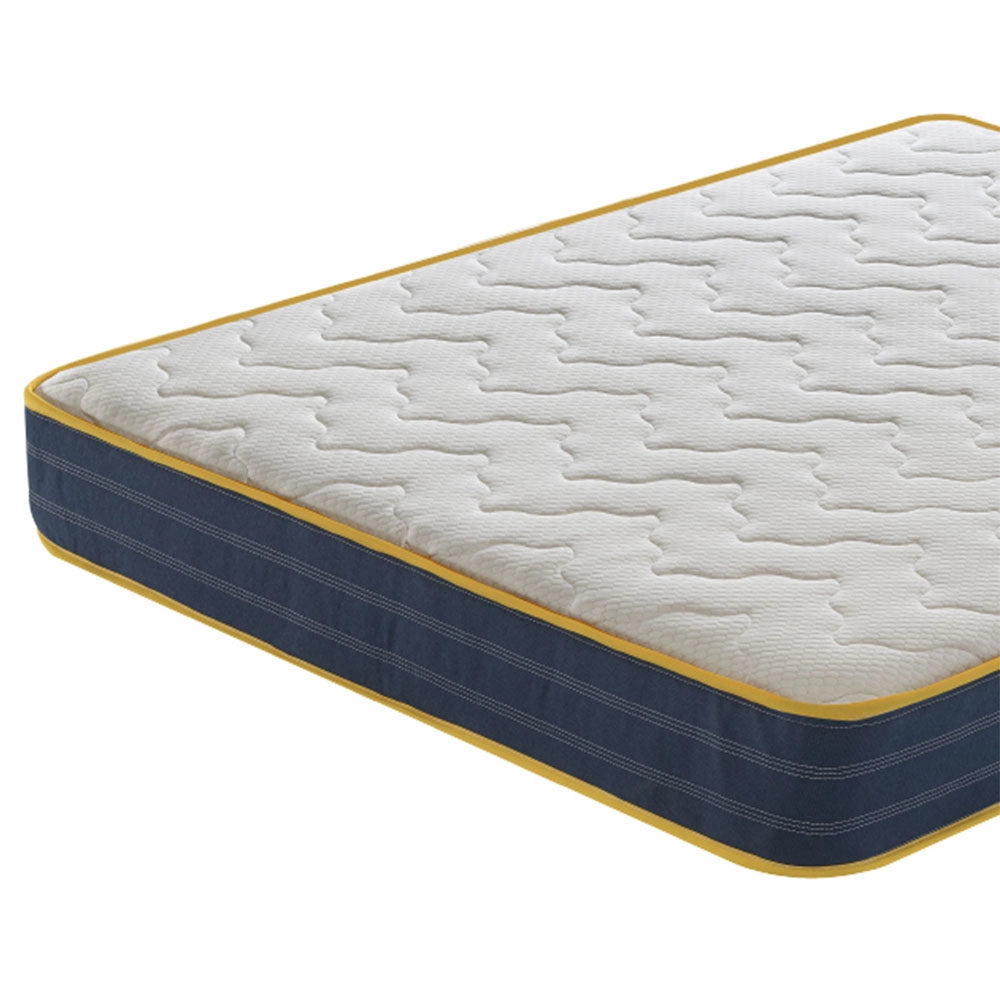 Materasso Singolo 90x190 a molle insacchettate, altezza 23 cm , 3 cm memory foam, ortopedico, 800 molle insacchettate, zone di comfort