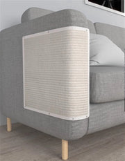 Matte per protezione dei piedi delle gatte con sisal naturale per protezione dei piedi, 50×40cm, bianco