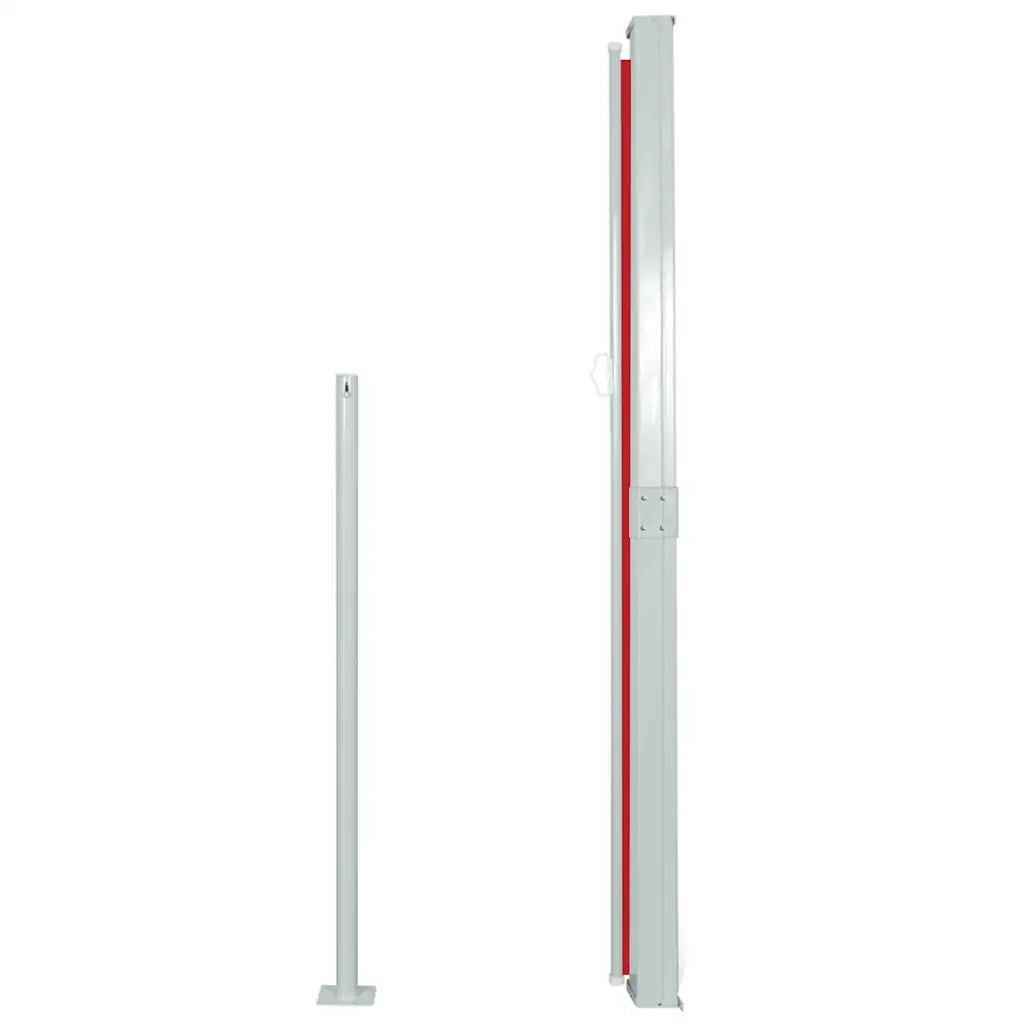 Tendalino Laterale per Patio Terrazzo 160 x 300 cm Rosso 41046