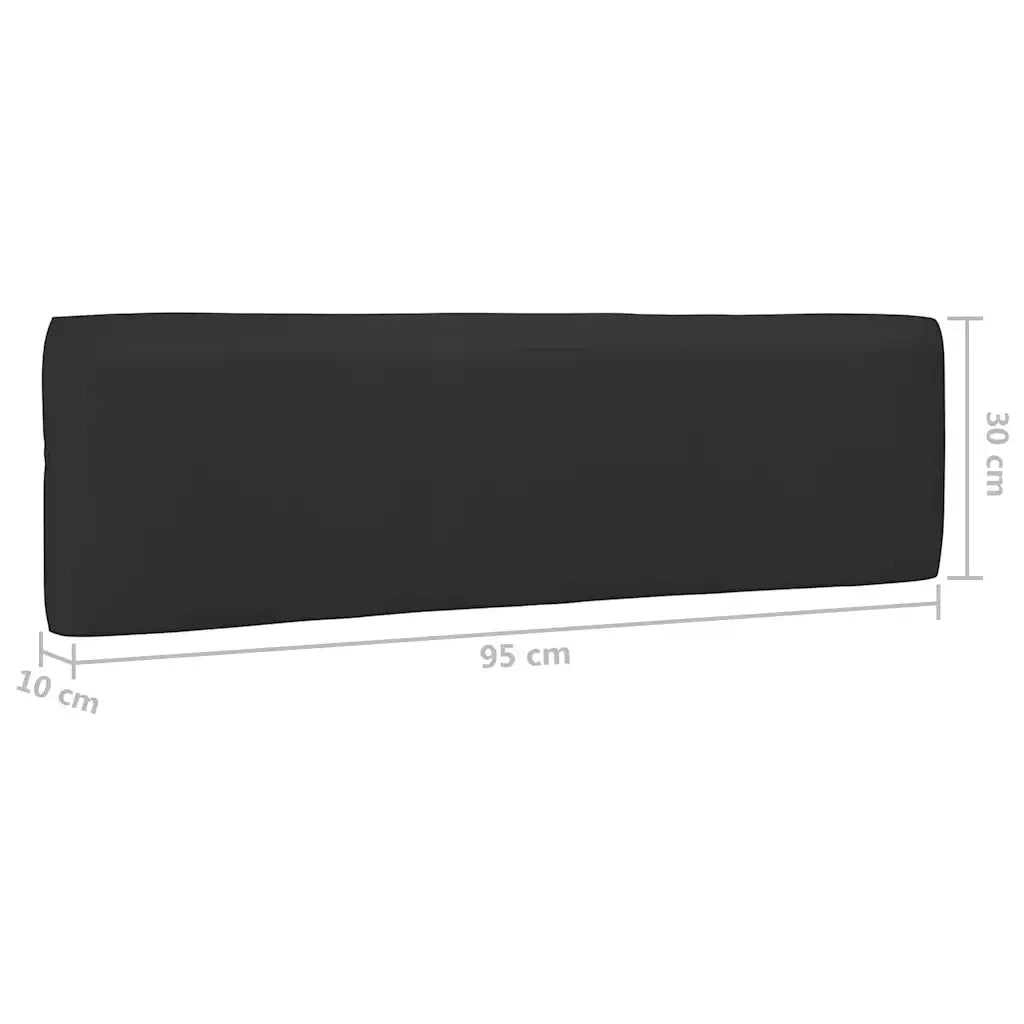 Divano Angolare da Giardino-Sofa da giardino Pallet Legno Pino Impregnato Bianco 483386
