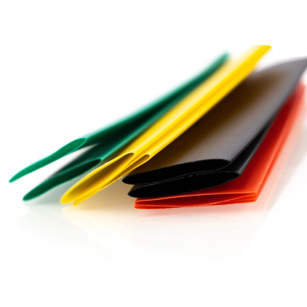 Set di Tubetti Termorestringenti Rosfix – 164 Pezzi | Poliolefina, 8 Dimensioni, 5 Colori