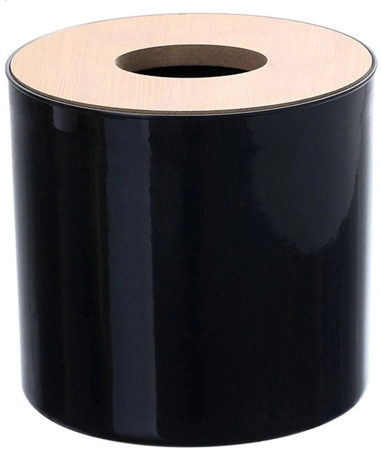 Dispensatore di carta igienica innovativo - Contenitore per salviette - Supporto per carta igienica in legno - Compatta e portatile - Facile da installare - Adatto per bagno e cucina