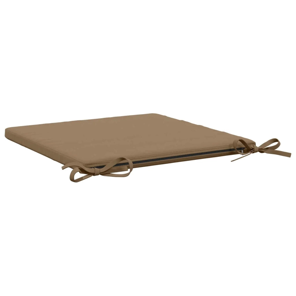 Cuscini per Sedia in 4 Pezzi SOEST 4 pz 100% Poliestere Tortora 944437