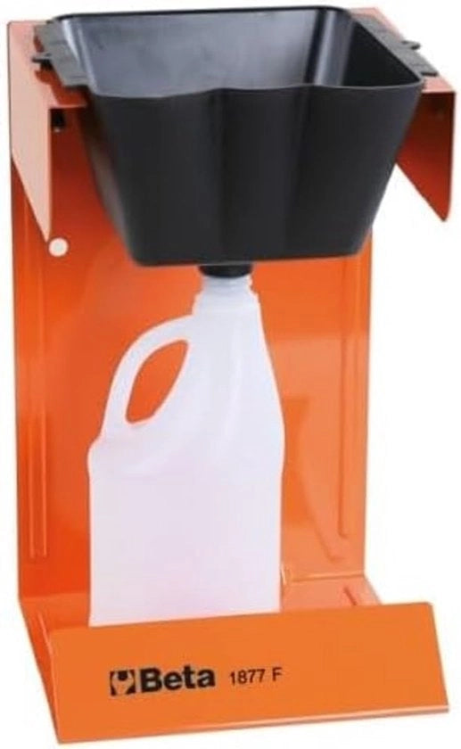 Contenitore per raccolta olii di scarto per bottiglie da 1 litro