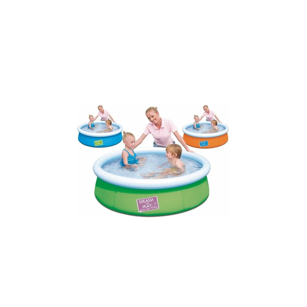 Trade Shop - Piscina Gonfiabile Per Bambini 152,5 X 38 Cm 477 Lt In Pvc Vari Colori -