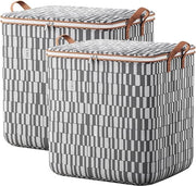 Contenitori di stoccaggio 100 litri - Borsa di stoccaggio impermeabile pieghevole con coperchio e chiusura a zip da dozzina