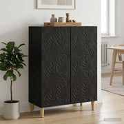 Credenza Nero 66 x 34,5 x 90 cm Legno ingegnerizzato 895046