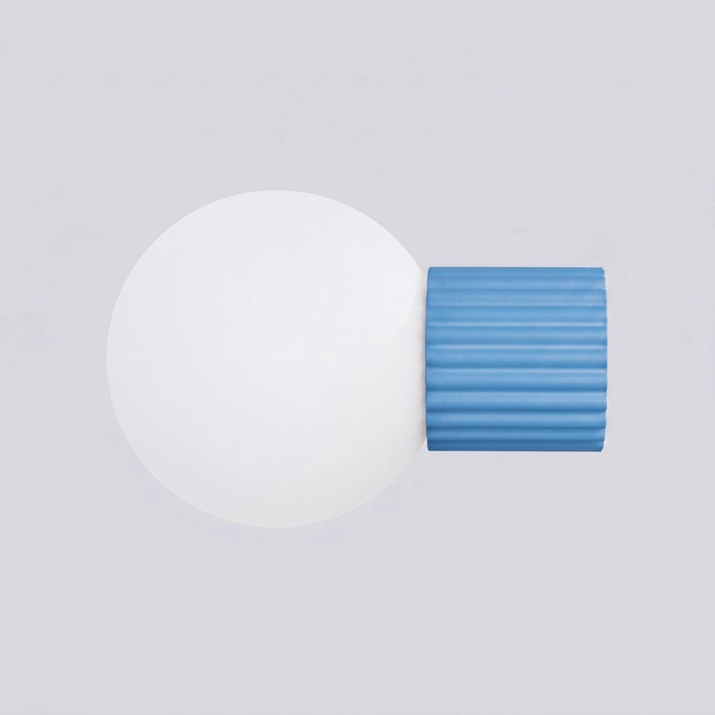 Applique HALO azzurro IP44