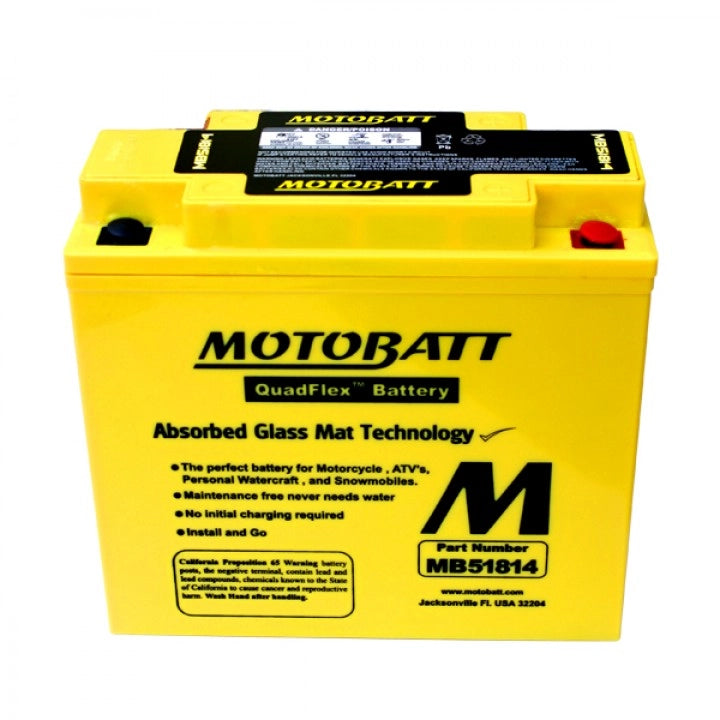 BATTERIA MOTOBATT AGM MB51814 12V 22Ah BQ010